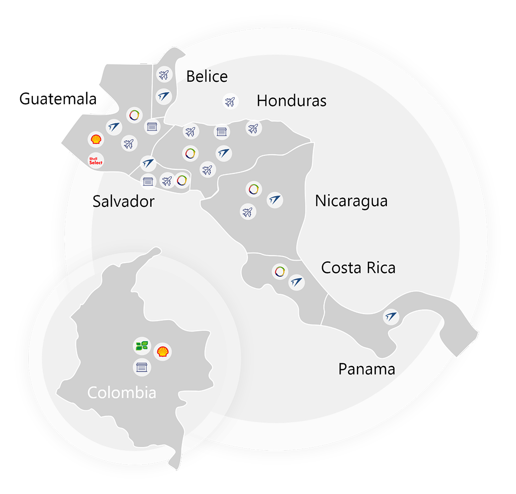 Nuestra presencia en Latinoamérica